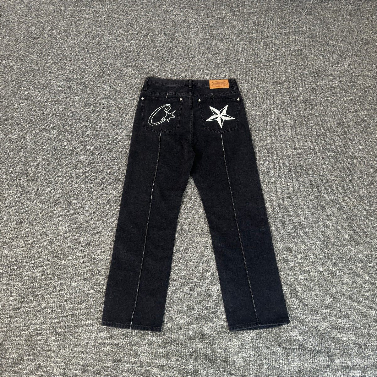 Corteiz C Star Jeans - Black