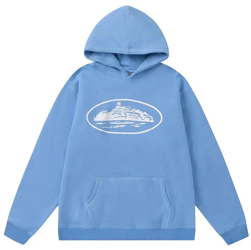 Corteiz Hoodie - Baby Blue