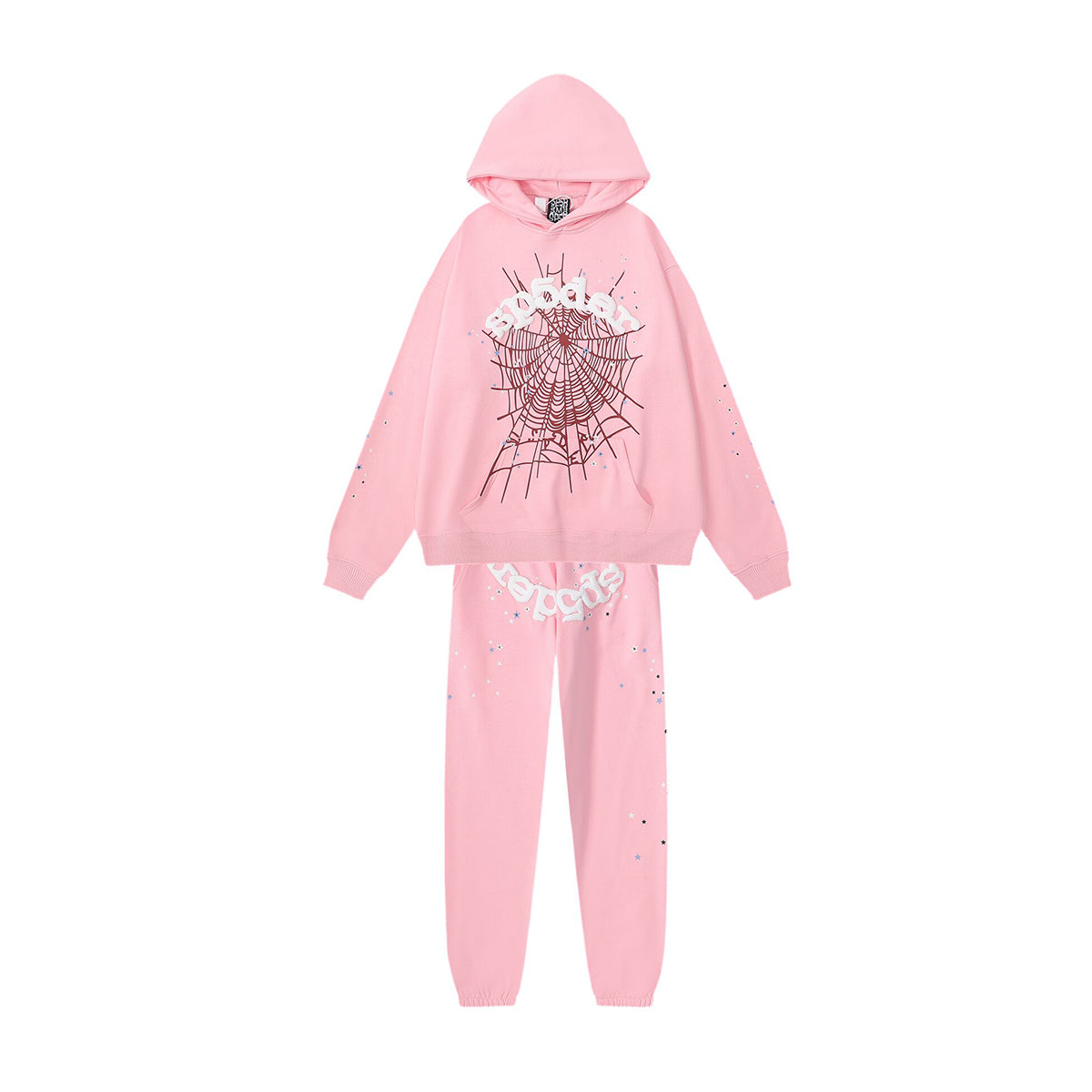 SP5DER OG WEB Tracksuit “Pink”